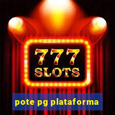 pote pg plataforma