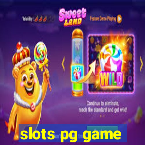 slots pg game