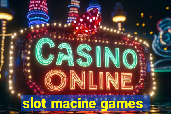 slot macine games