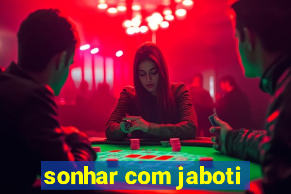 sonhar com jaboti