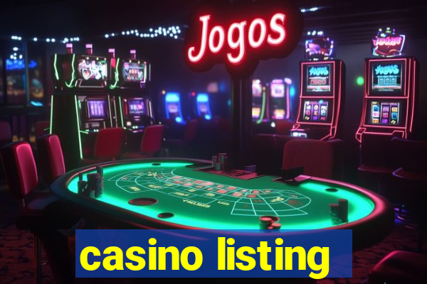 casino listing