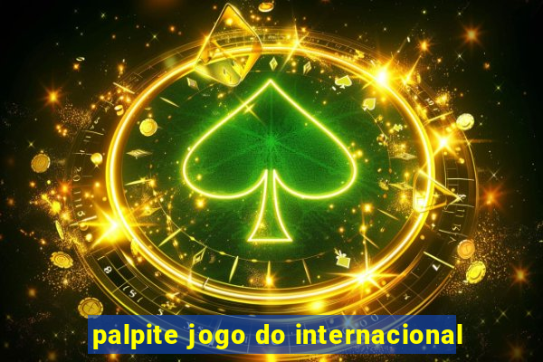 palpite jogo do internacional