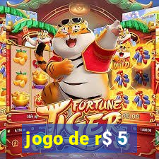 jogo de r$ 5