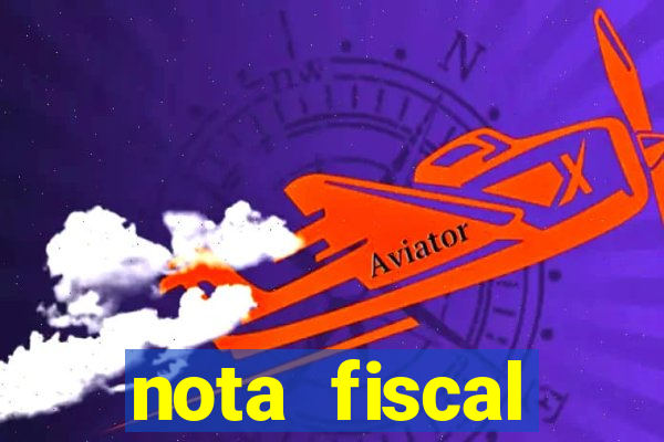 nota fiscal cruzeiro sp