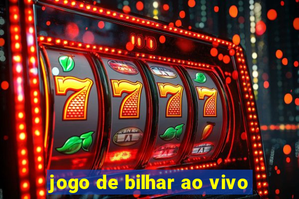 jogo de bilhar ao vivo