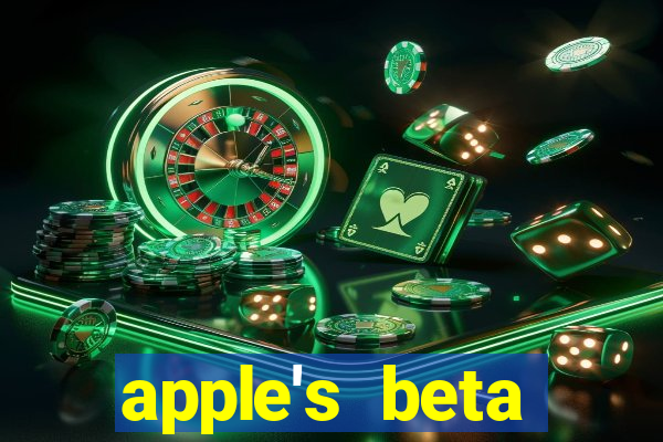 apple's beta software program