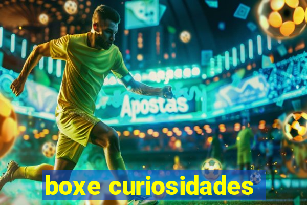 boxe curiosidades