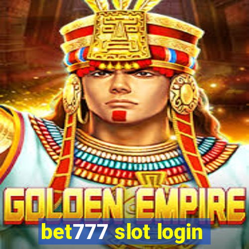 bet777 slot login