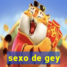 sexo de gey