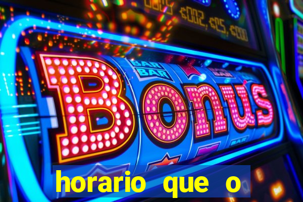 horario que o fortune tiger paga