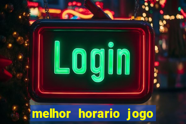 melhor horario jogo fortune rabbit