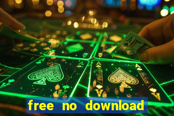 free no download slot machines