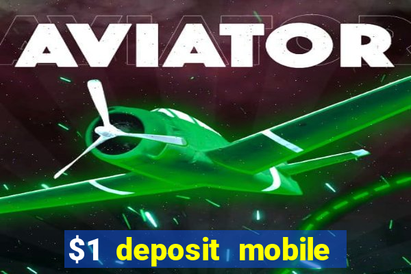 $1 deposit mobile casino australia