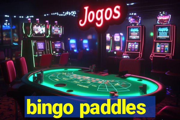 bingo paddles