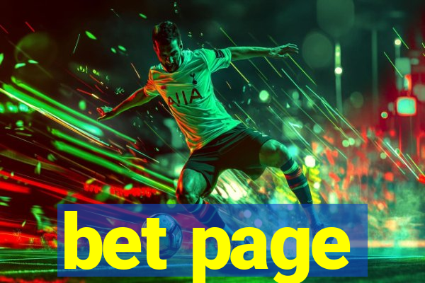 bet page