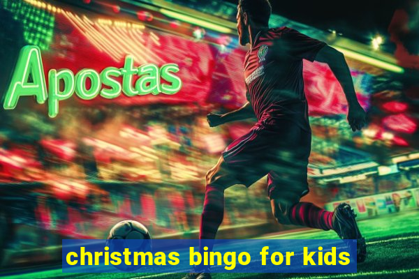 christmas bingo for kids