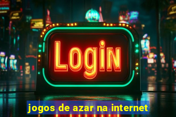 jogos de azar na internet