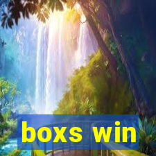 boxs win