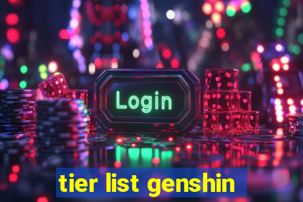 tier list genshin