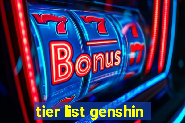 tier list genshin