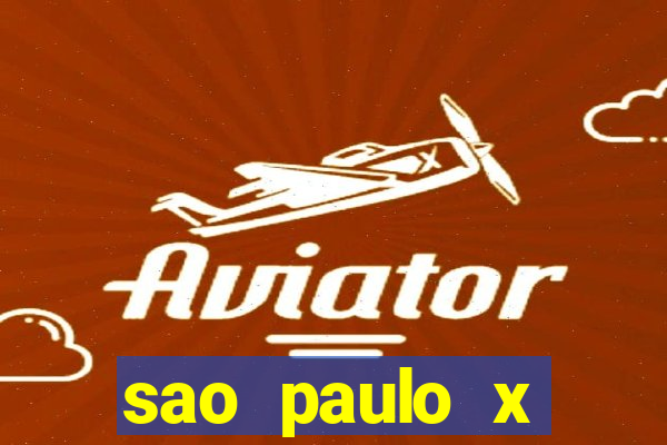 sao paulo x cruzeiro palpite