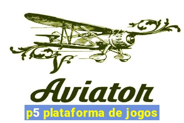 p5 plataforma de jogos