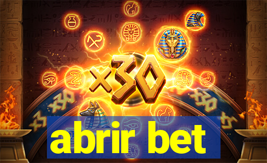 abrir bet