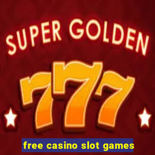 free casino slot games