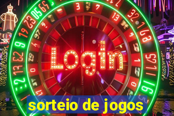 sorteio de jogos