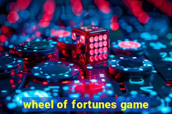 wheel of fortunes game