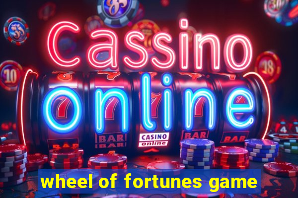 wheel of fortunes game