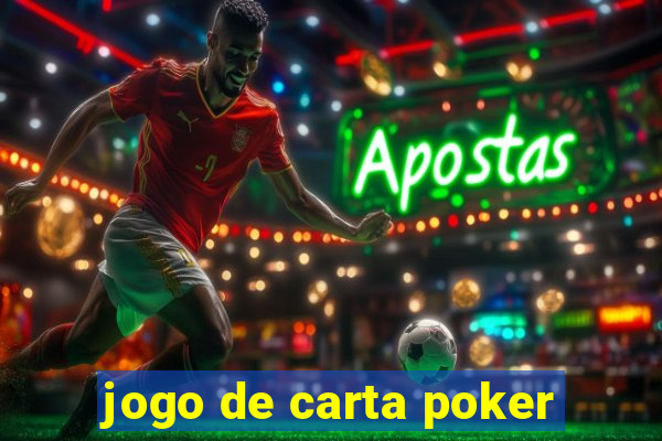 jogo de carta poker