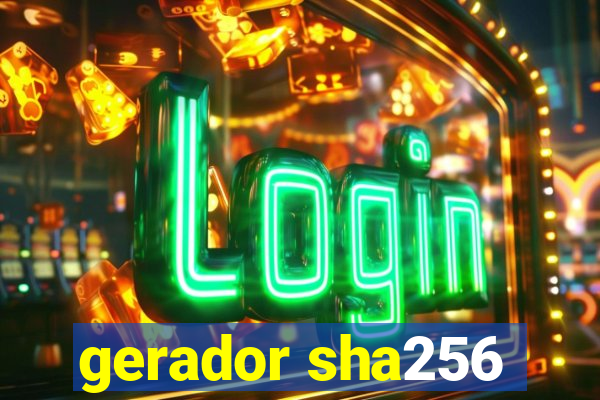 gerador sha256