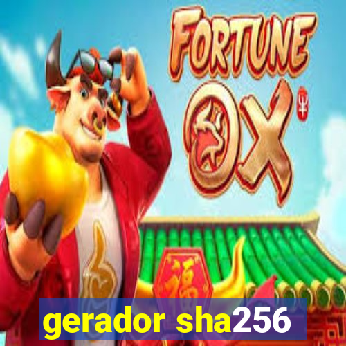 gerador sha256