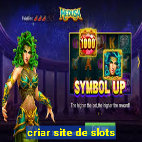 criar site de slots