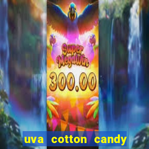 uva cotton candy tem caroço