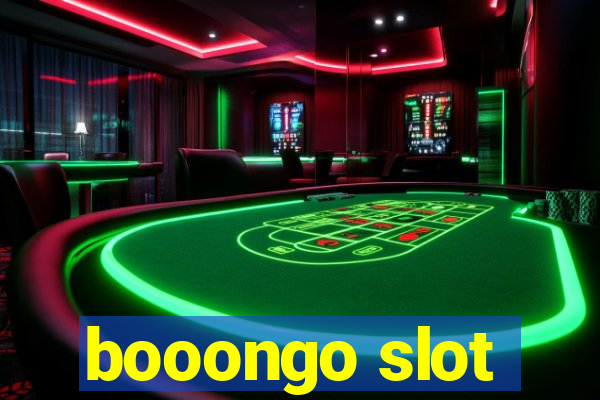 booongo slot