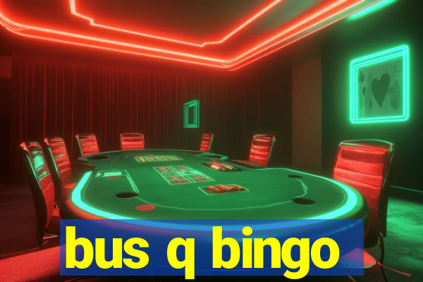 bus q bingo