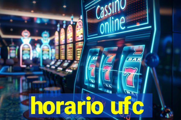 horario ufc