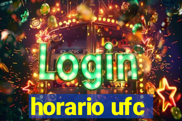 horario ufc