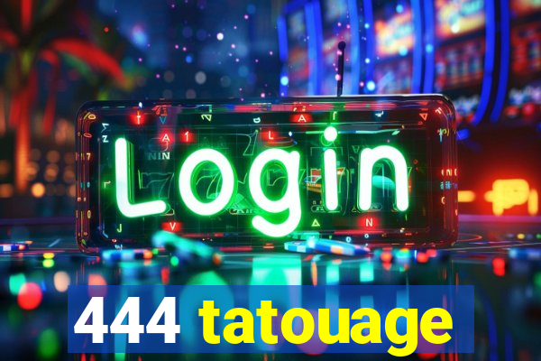 444 tatouage