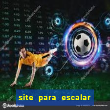 site para escalar time de futebol