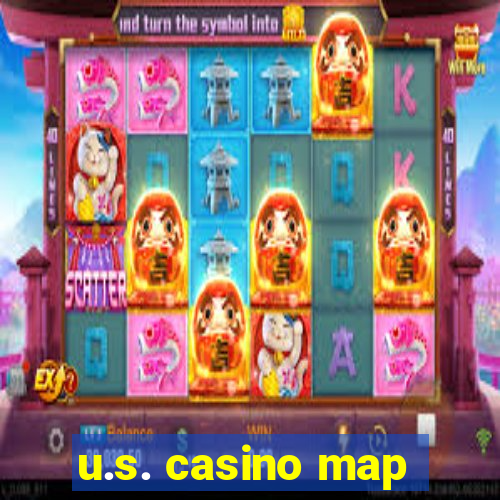 u.s. casino map