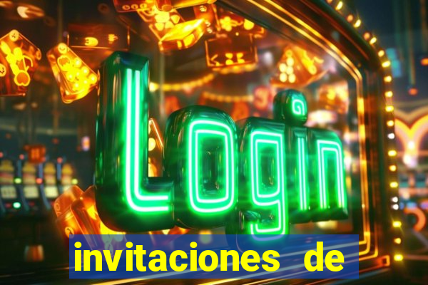 invitaciones de bingo para editar