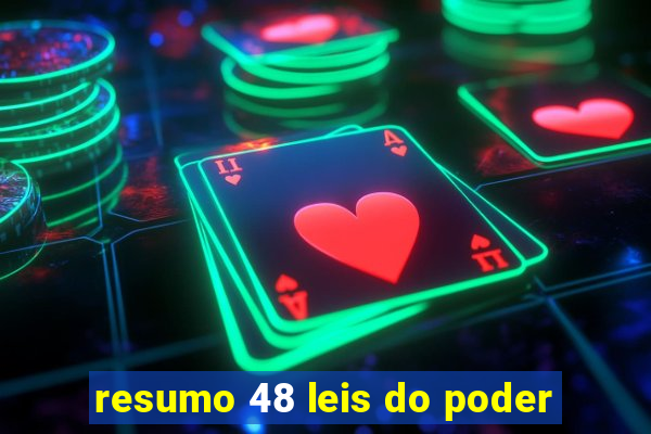 resumo 48 leis do poder