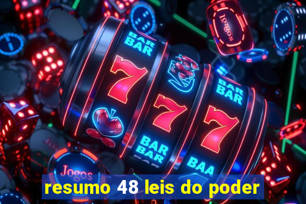 resumo 48 leis do poder