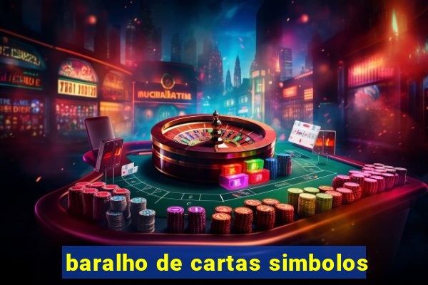 baralho de cartas simbolos