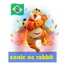 sonic oc rabbit