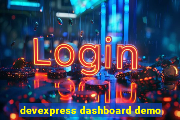 devexpress dashboard demo