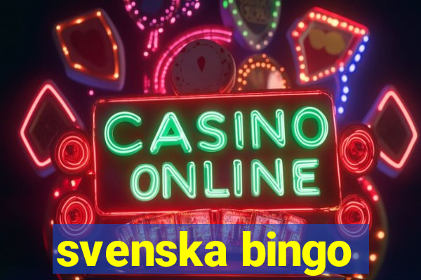 svenska bingo